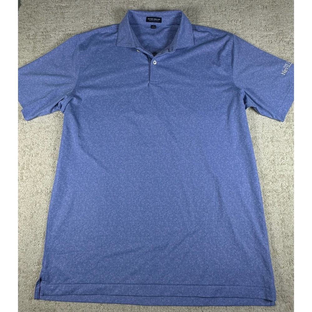 Peter Millar Crown Crafted Polo Men's Watch Performance Golf Stretch Sz Large